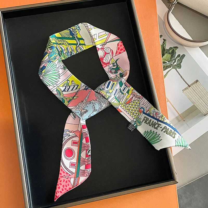 Luxury Bags Online - Luxury Design Horse Print Skinny Silk
