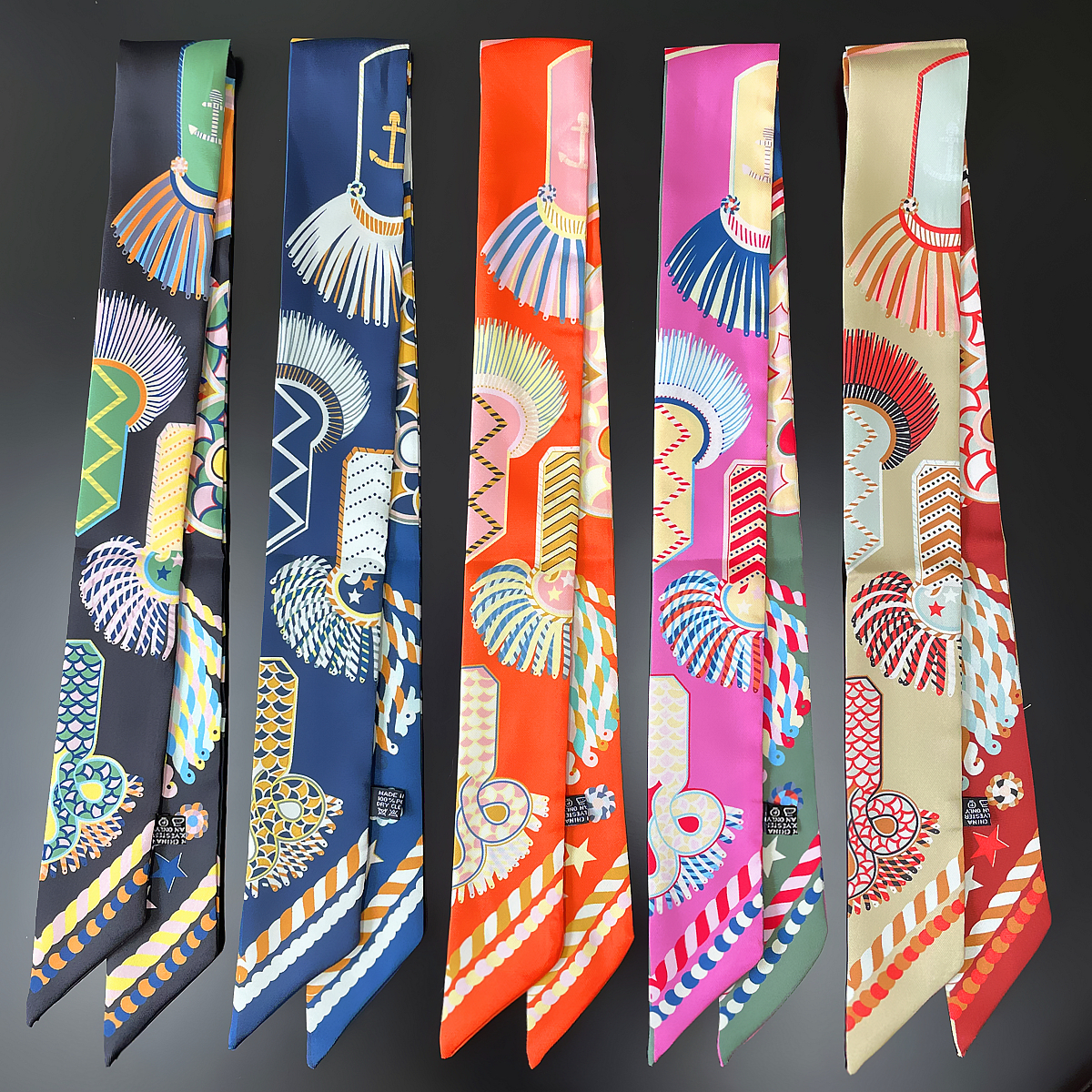 Luxury Bags Online - Brand Design Twill 100% Silk Scarf