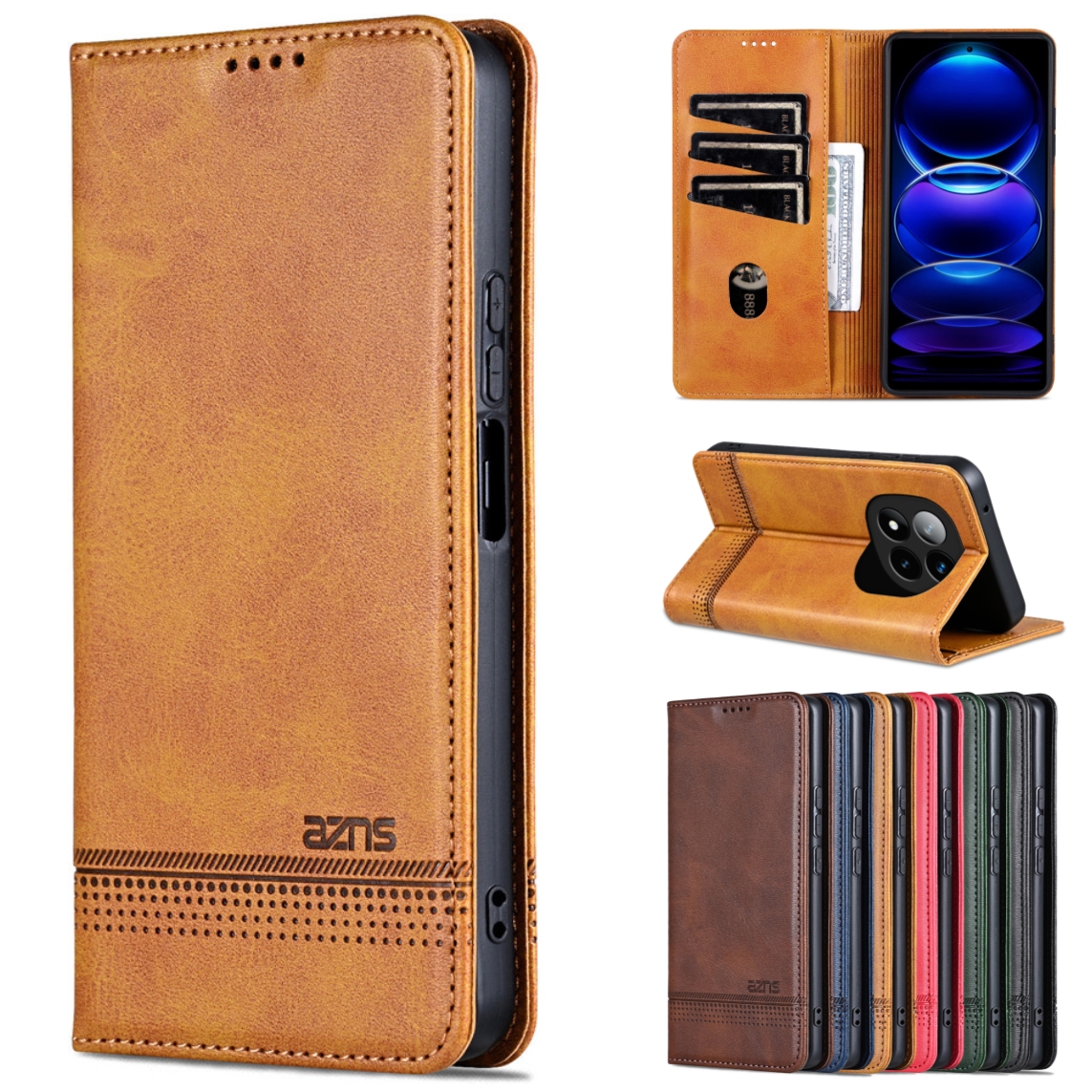 Luxury Bags Quality - Luxury Magnetic Flip Leather Phone Case