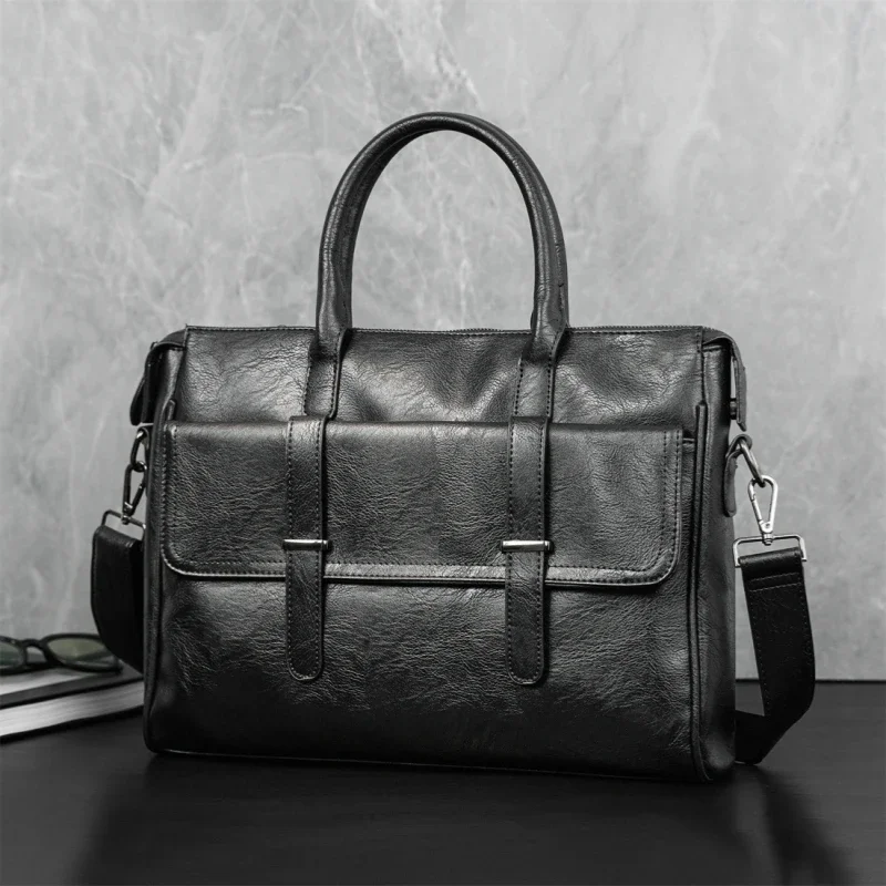 Fashion Business Hand Bag Men  - Luxury Bags Laptop 리뷰 및 가격