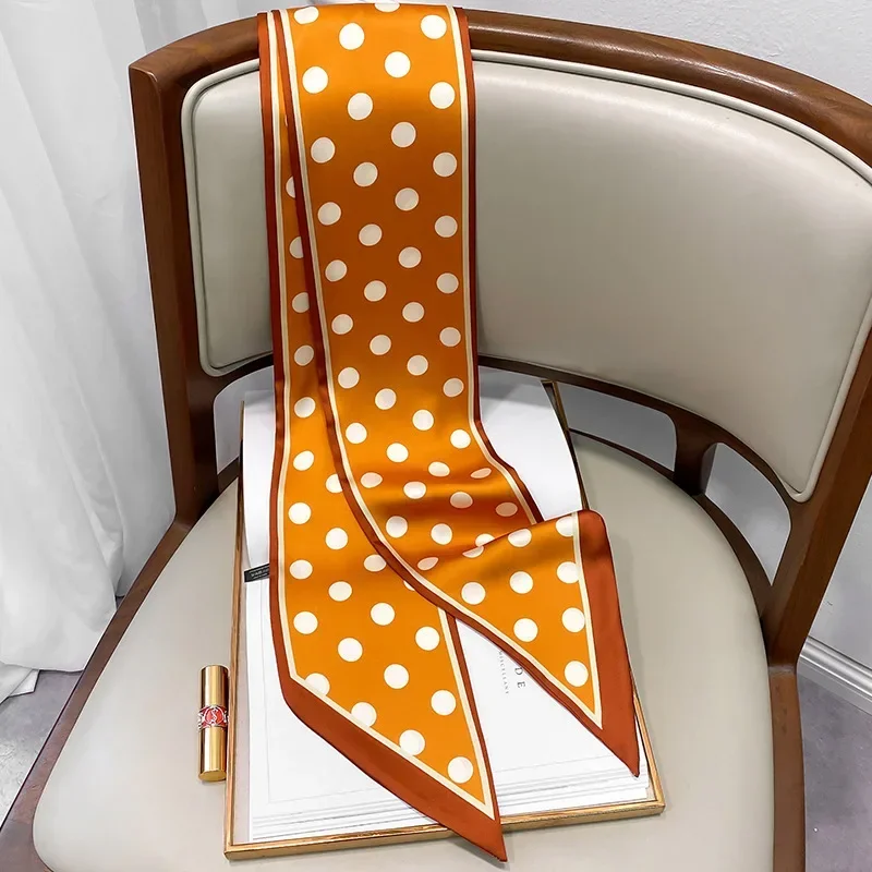 Design Print Skinny Scarf Plai - Luxury Bags Online 리뷰 및 가격