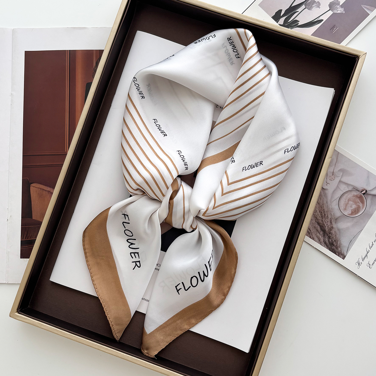 Luxury Print Scarf For Women E - Luxury Bags Online 리뷰 및 가격