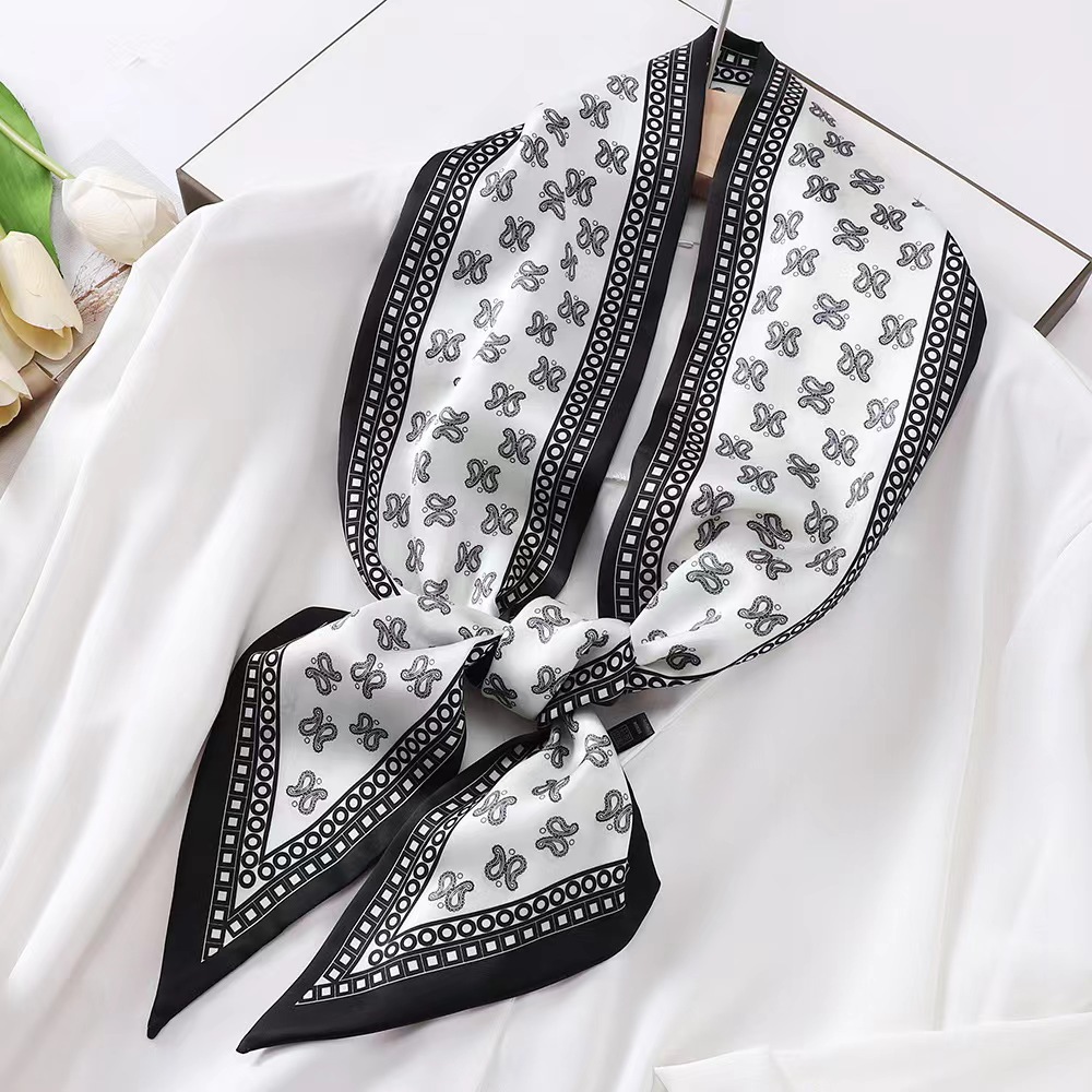 Luxury Zebra Print Silk Square - Luxury Bags For Summer 리뷰 및 가격
