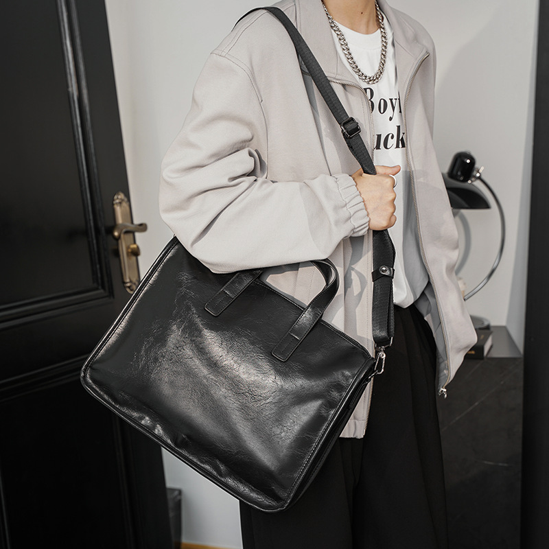Casual Business Men's Handbag  - Luxury Bags Laptop 리뷰 및 가격