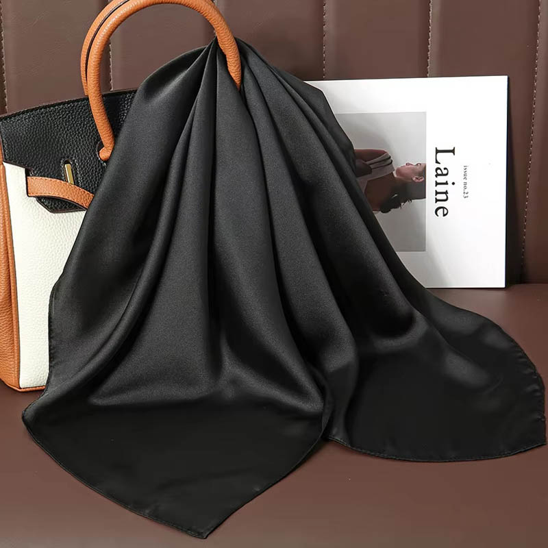 Luxury Solid Color Silk Square - Luxury Bags Online 리뷰 및 가격