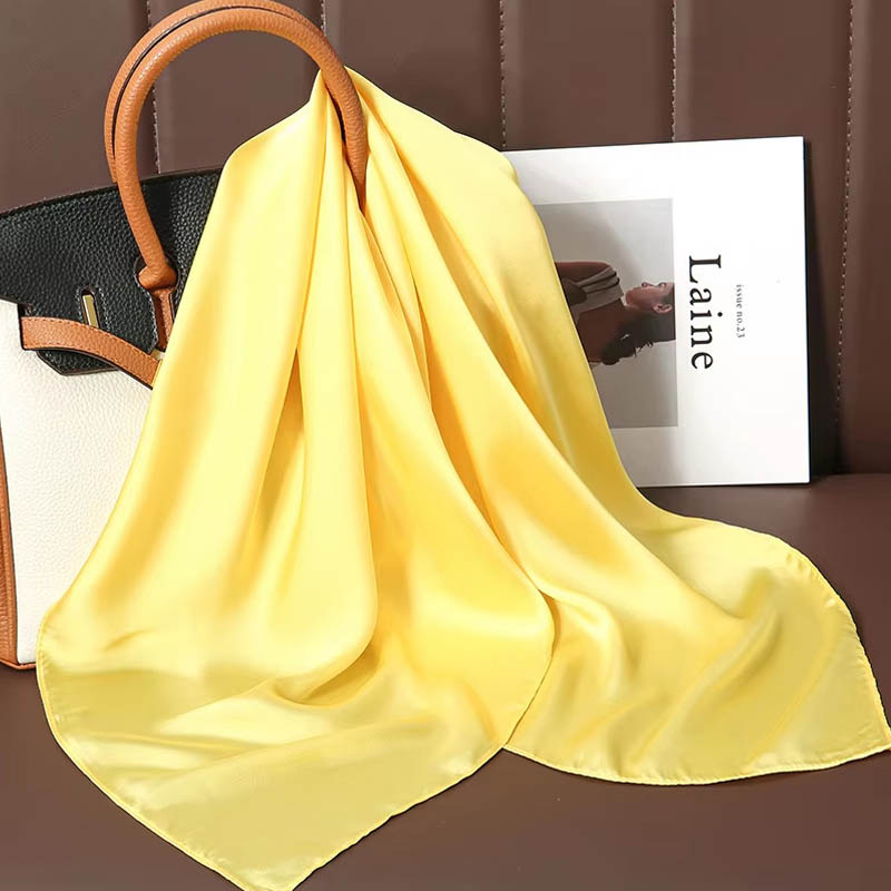 Luxury Solid Color Silk Square - Luxury Bags Online 리뷰 및 가격