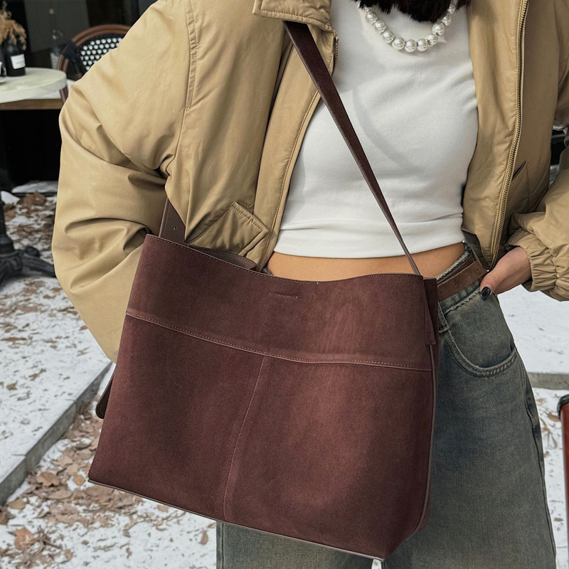 Korean Genuine Leather Tote Ba - Luxury Bags Reseller 리뷰 및 가격