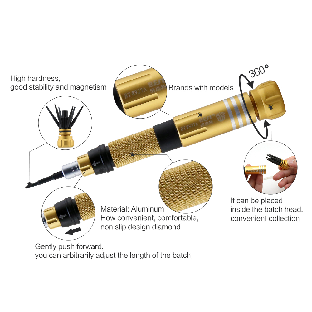 6 in 1 Precision Screwdriver B - Luxury Bags Laptop 리뷰 및 가격