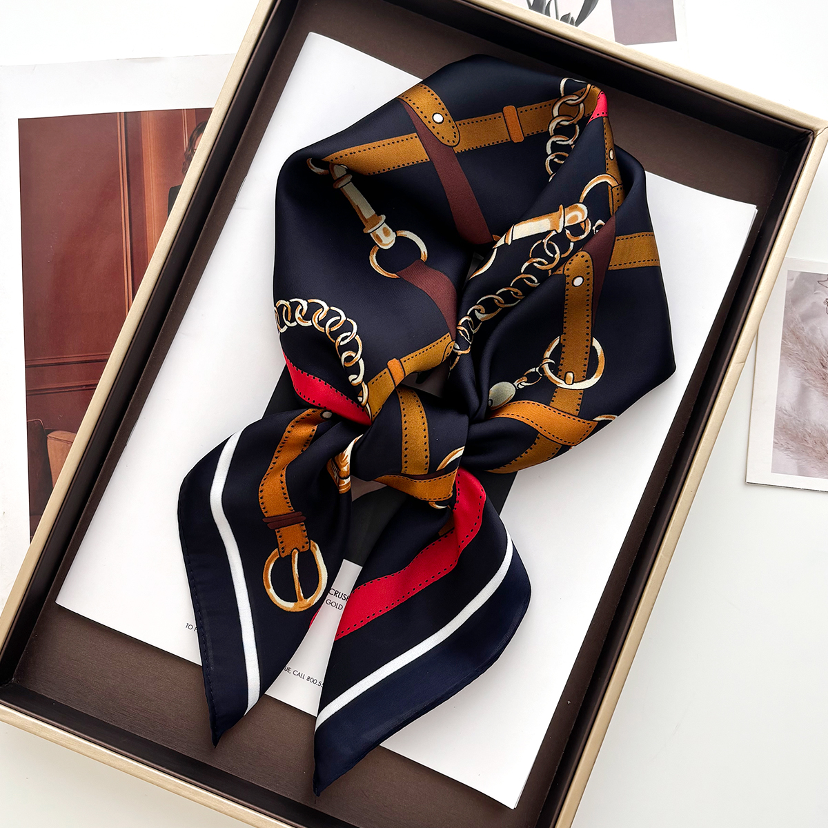 Luxury 70*70cm Square Scarf fo - Luxury Bags For Summer 리뷰 및 가격