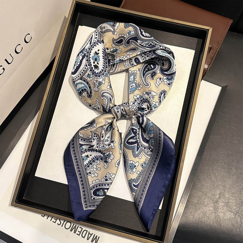 Luxury Satin Square Scarf Pais - Luxury Bags Online 리뷰 및 가격
