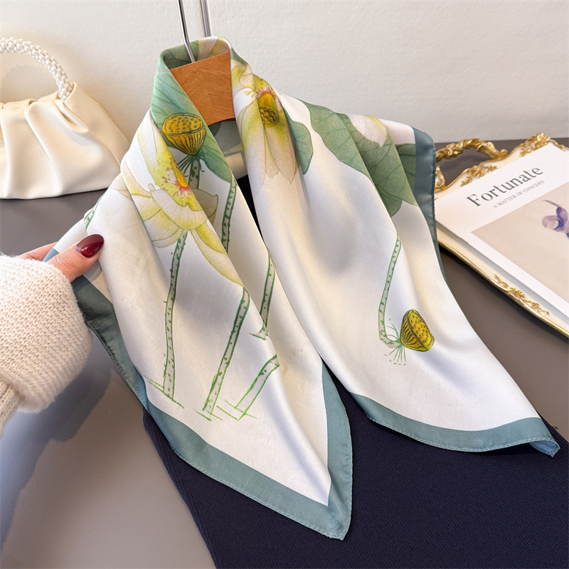 New Silk Square Scarf Women Lu - Luxury Bags For Summer 리뷰 및 가격