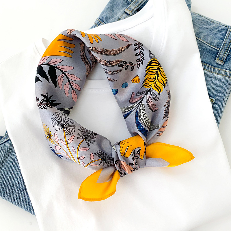 Women 70*70cm Square Silk Scar - Luxury Bags For Summer 리뷰 및 가격