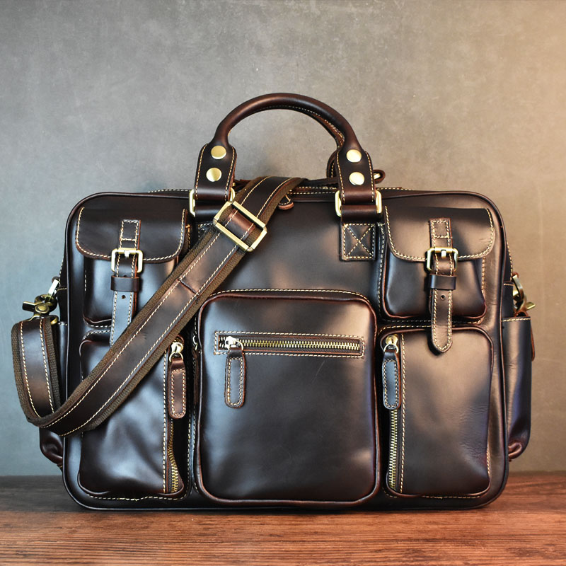 Vintage Men's Black Shoulder B - Luxury Bags Laptop 리뷰 및 가격
