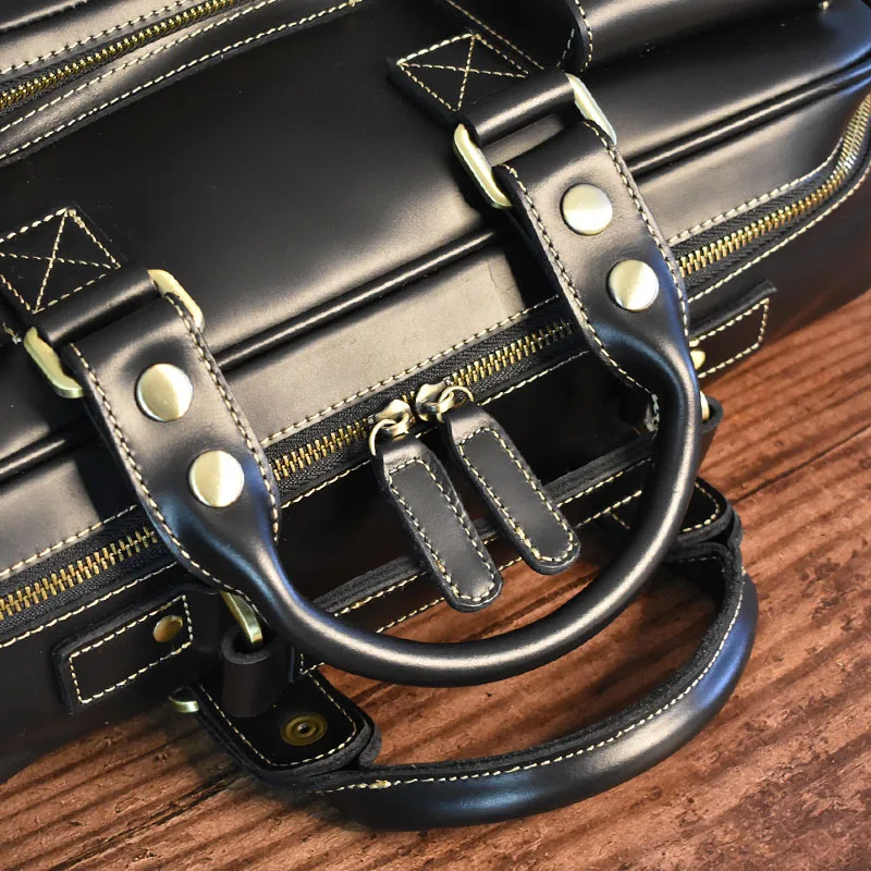 Vintage Men's Black Shoulder B - Luxury Bags Laptop 리뷰 및 가격