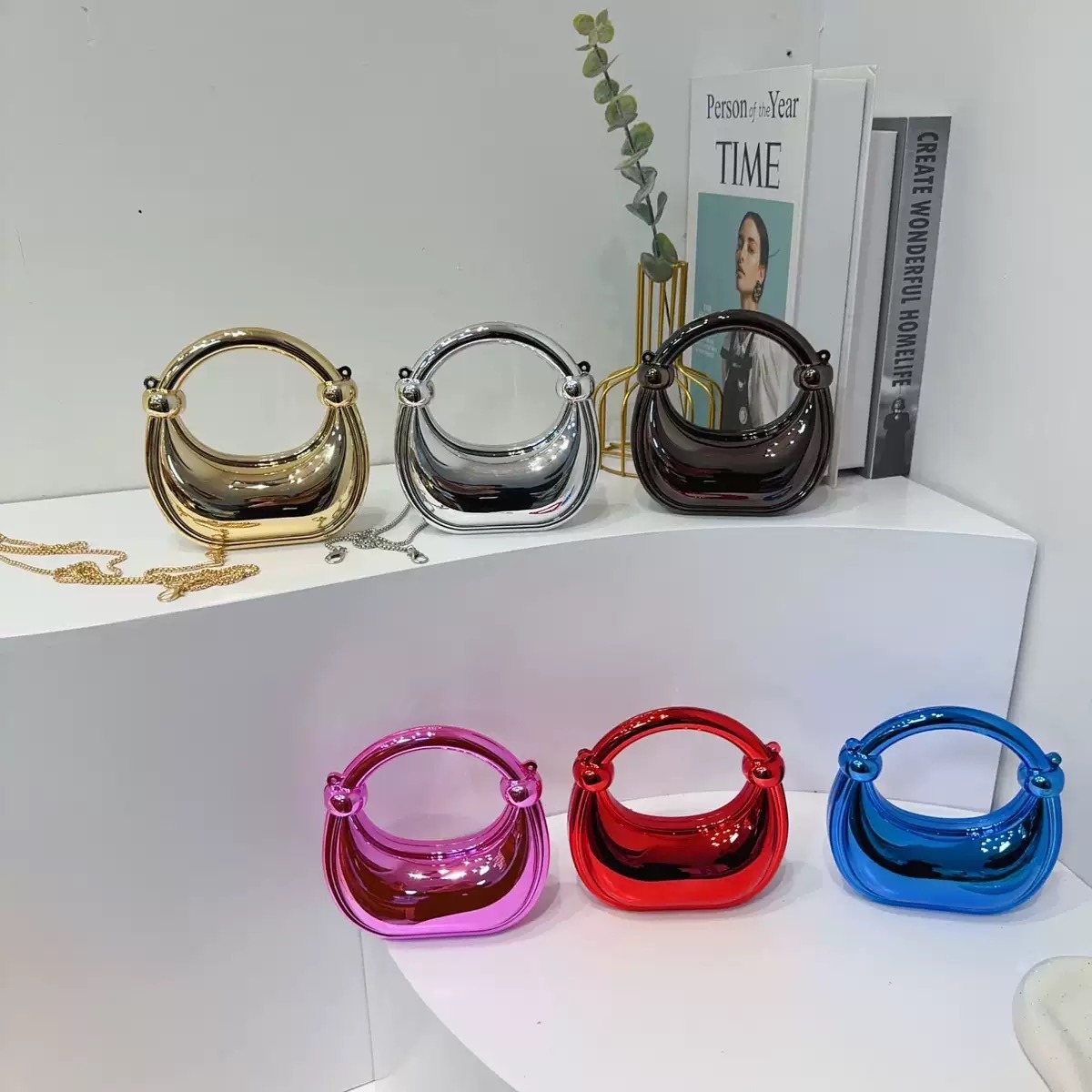 Mini Golden Evening Bag Purses - Luxury Bags Online 리뷰 및 가격