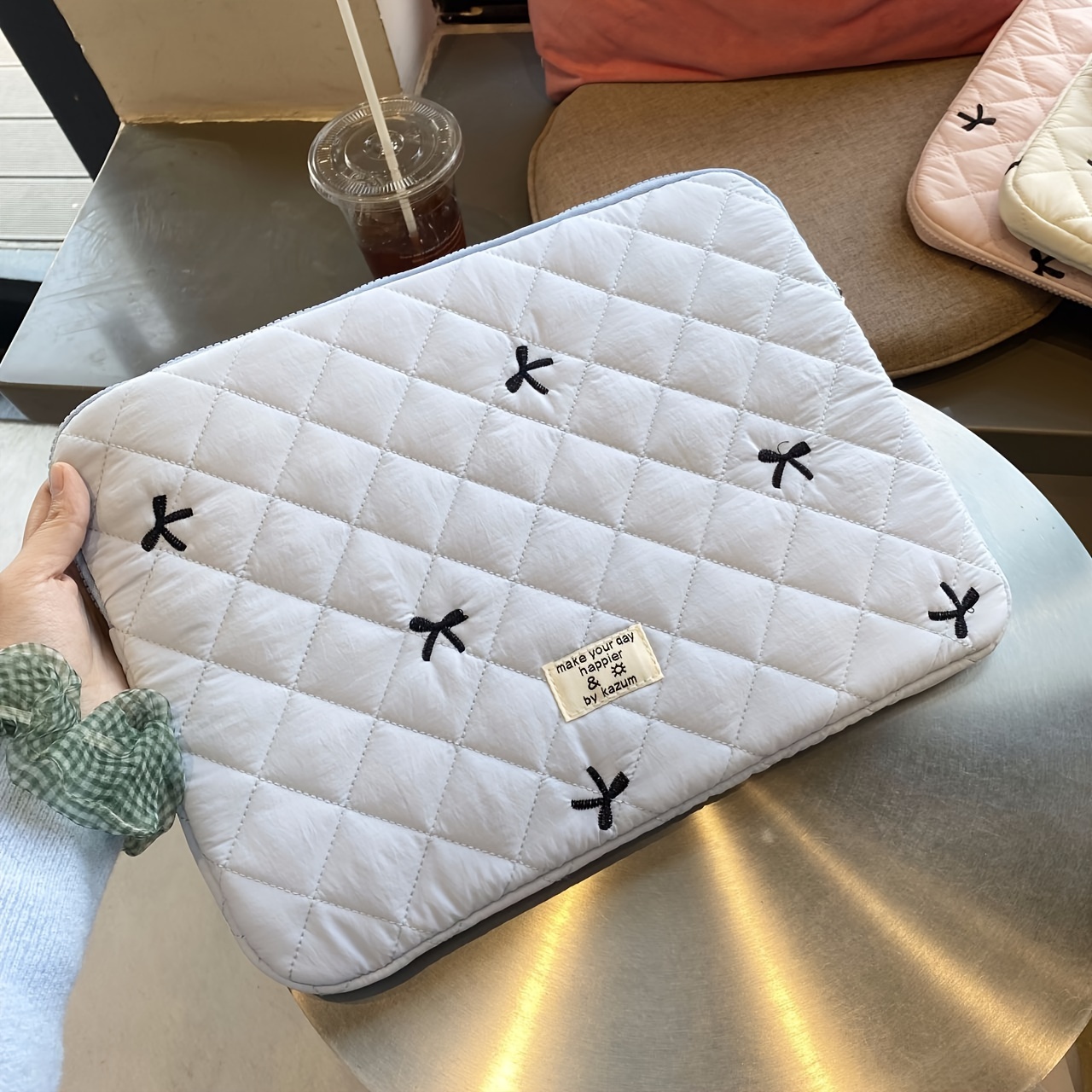 Cute Bow Graphic Laptop Bag Ta - Luxury Bags Laptop 리뷰 및 가격